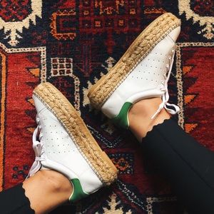Vince Camuto Leather Espadrille Sneaker